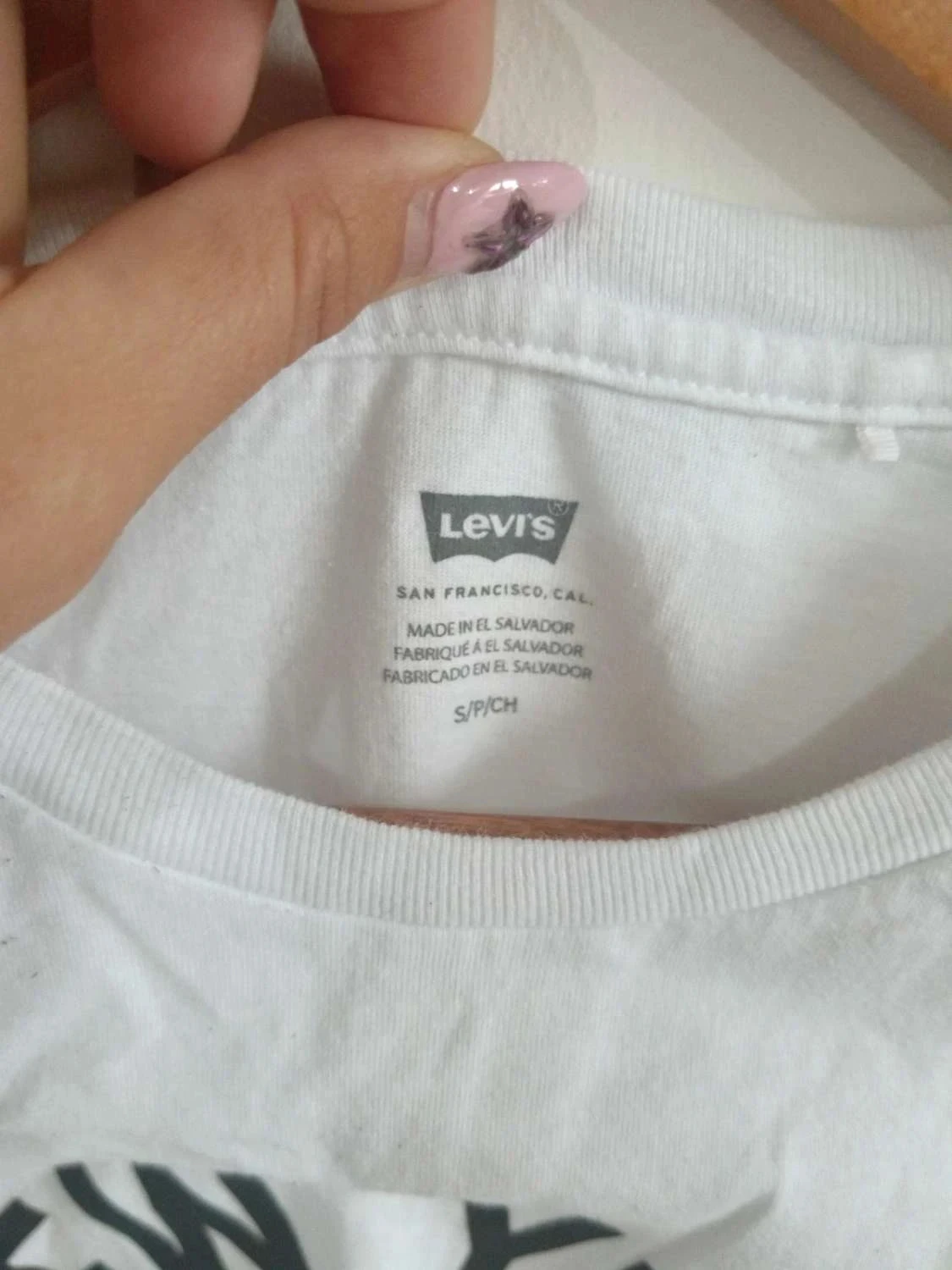 C131 wit Levi's T-shirt S – photo 2